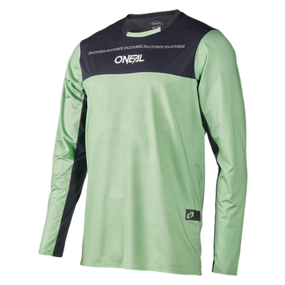 Maillot O'NEAL ELEMENT FR HYBRID Mangas Compridas Preto/Mint