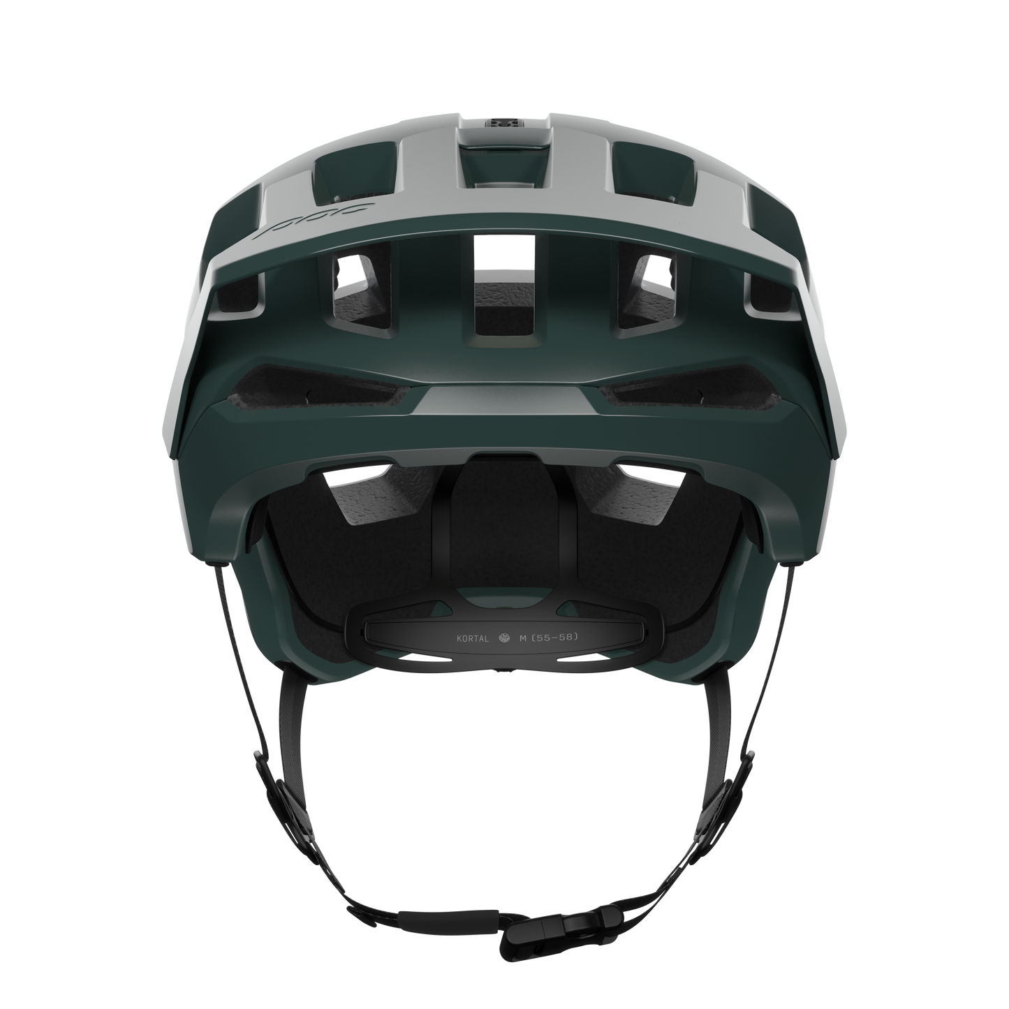 Capacete de BTT POC KORTAL RACE MIPS Cáqui/Branco