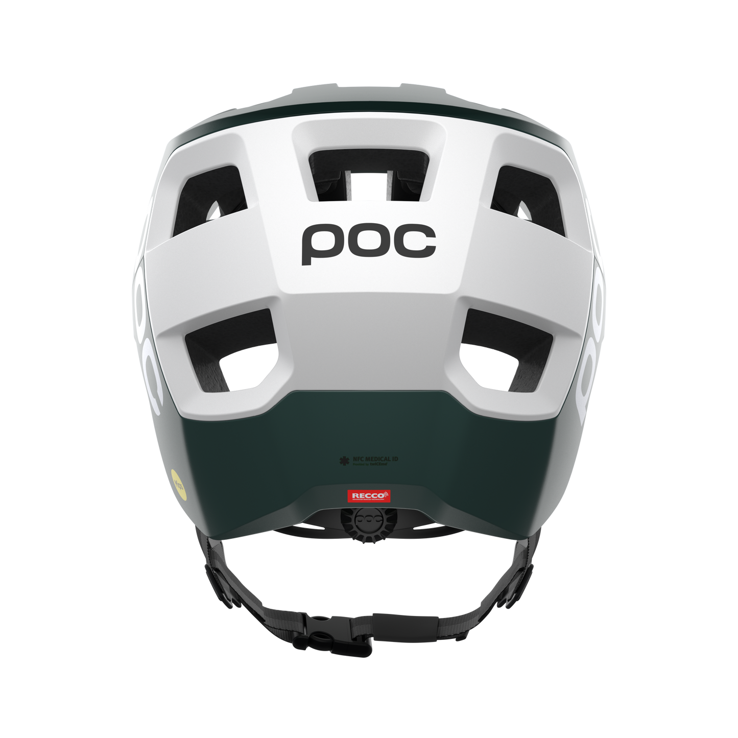 Capacete de BTT POC KORTAL RACE MIPS Cáqui/Branco