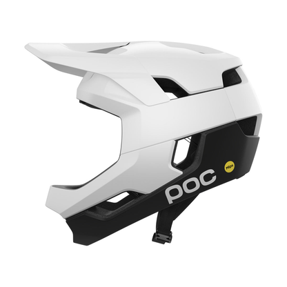Capacete de BTT POC OTOCON RACE MIPS Branco/Preto Matt