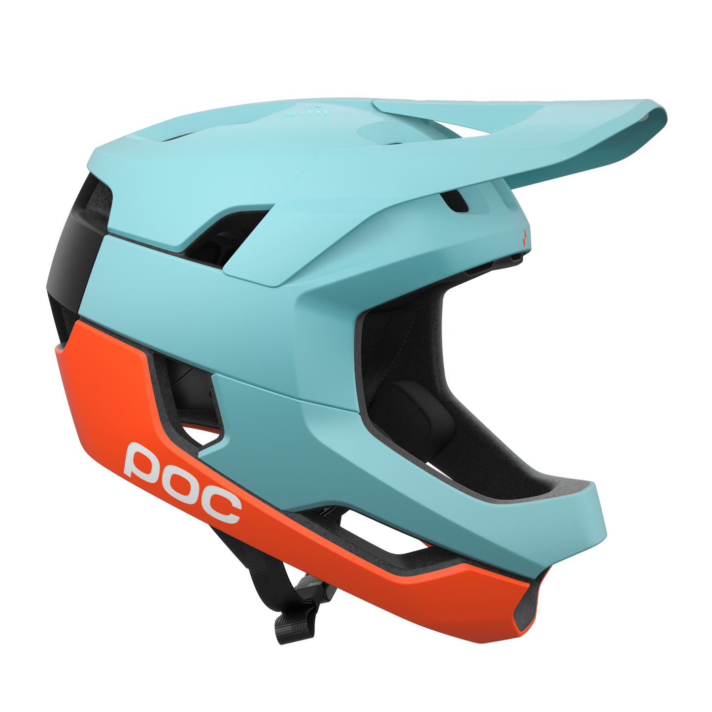 Capacete de BTT POC OTOCON RACE MIPS Azul/Laranja