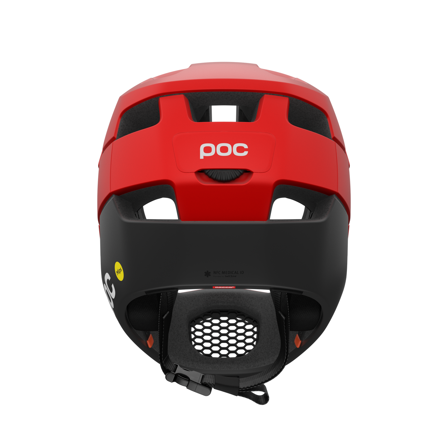 Capacete de BTT POC OTOCON RACE MIPS Vermelho/Preto
