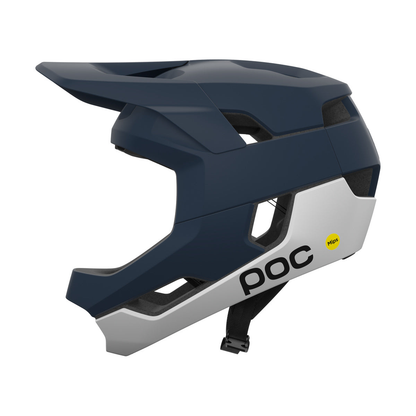 Capacete BTT POC OTOCON RACE MIPS Azul-Marinho/Branco