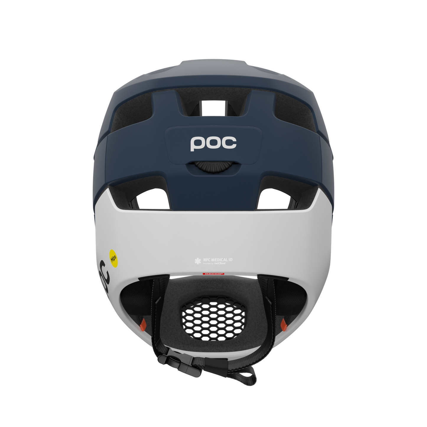 Capacete de BTT POC OTOCON RACE MIPS Marinho/Branco
