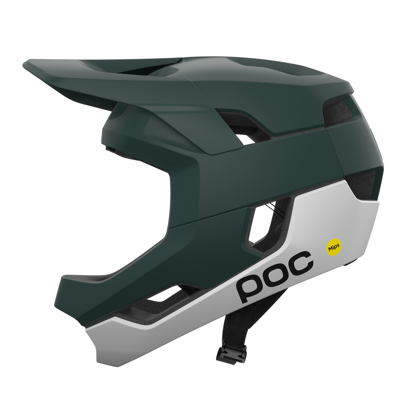 Capacete de BTT POC OTOCON RACE MIPS Cáqui/Branco