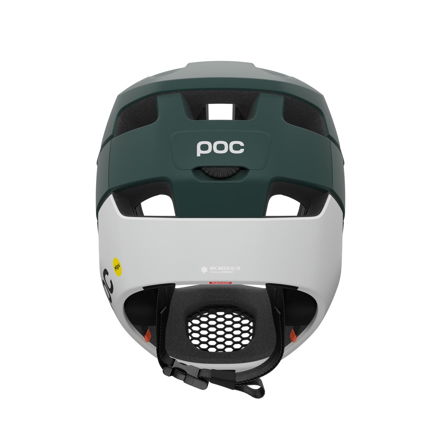 Capacete de BTT POC OTOCON RACE MIPS Cáqui/Branco