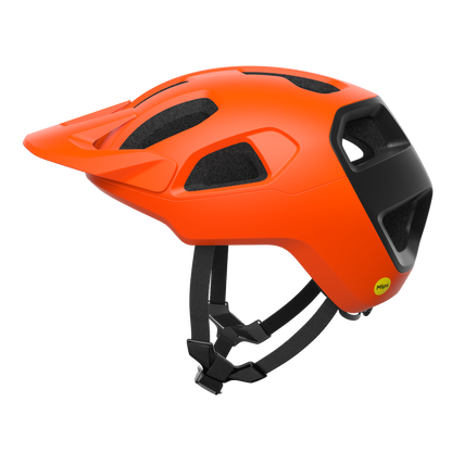 Capacete MTB POC CULARIS Laranja/Preto Mate