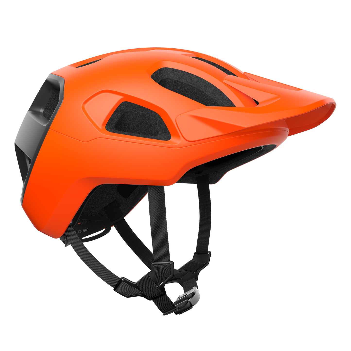 Capacete POC CULARIS MTB Laranja/Preto Mate