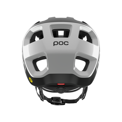 Capacete BTT POC CULARIS Preto/Branco Matt Logo