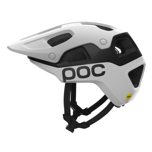 Capacete POC CULARIS PURE MTB Branco/Preto Mate