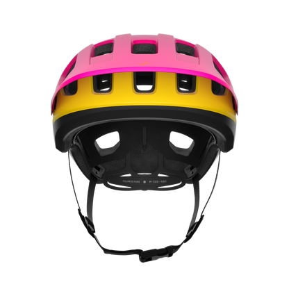 Capacete BTT POC CULARIS PURE Rosa/Amarelo/Preto