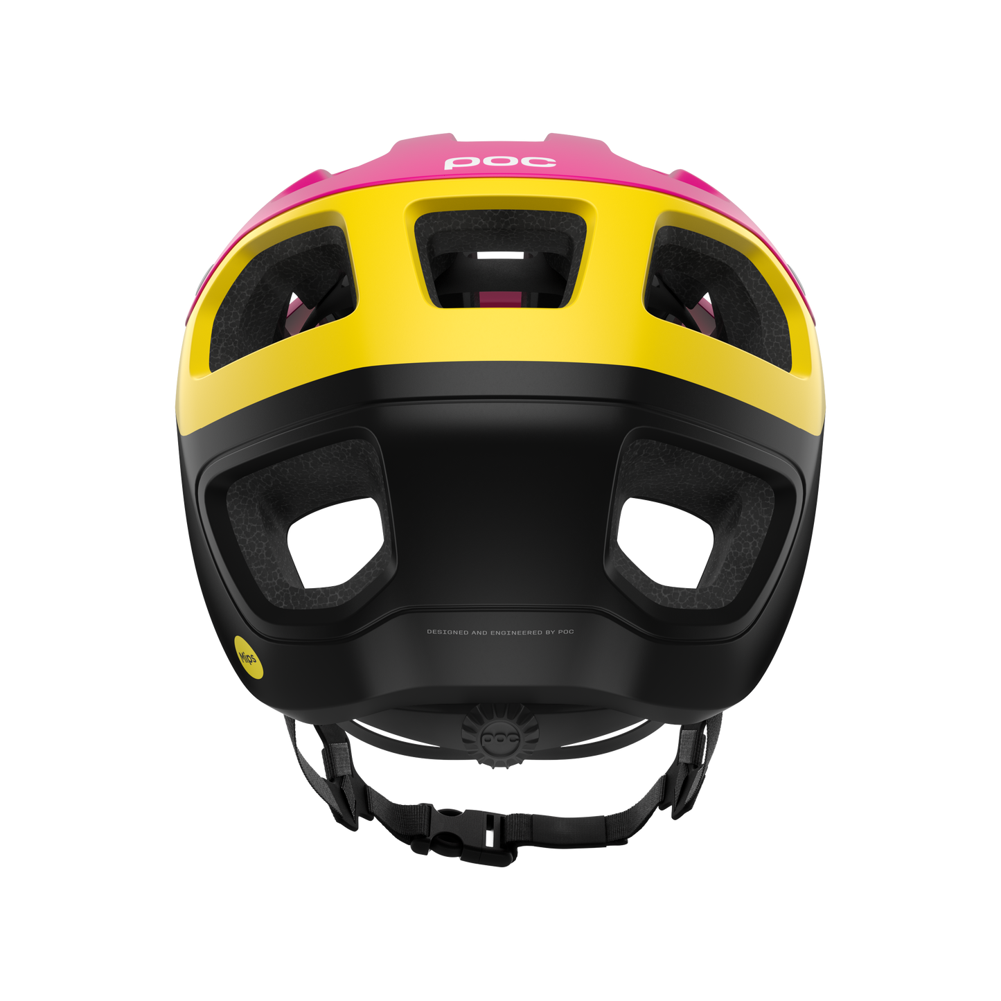 Capacete de BTT POC CULARIS PURE Rosa/Amarelo/Preto