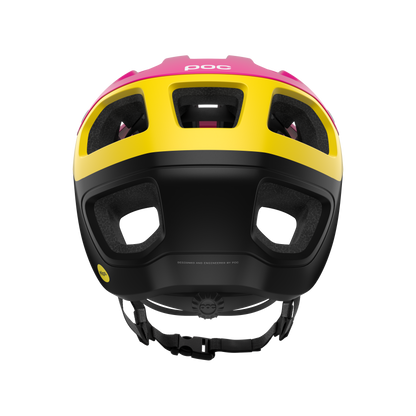 Capacete BTT POC CULARIS PURE Rosa/Amarelo/Preto