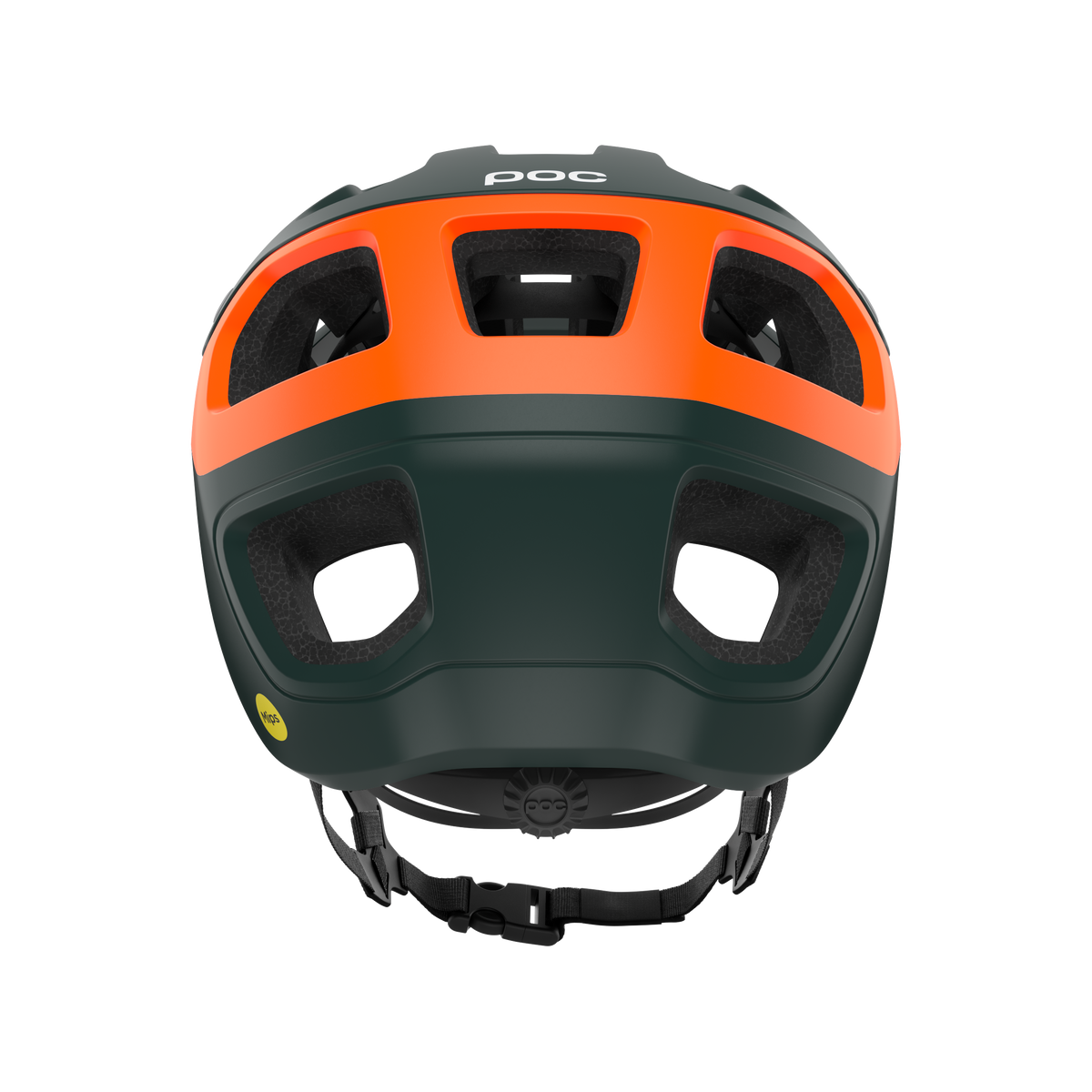 Capacete MTB POC CULARIS PURE Verde Matt/Laranja Matt
