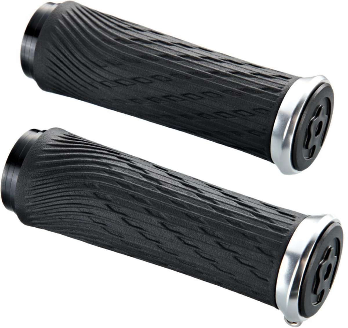 Punhos SRAM para Grip Shift GX / NX / X0 / XX / XX1 Prata (100mm)
