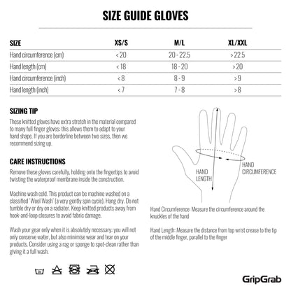 Luvas Curtas GRIPGRAB EXPLR RC MAX Preto