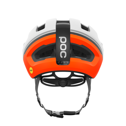 Capacete de Estrada POC OMNE BEACON MIPS Branco/Laranja Matt