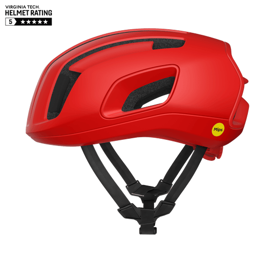 Capacete de estrada POC CYTAL Vermelho mate