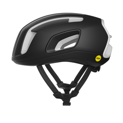 Capacete de Estrada POC CYTAL MIPS Preto Mate/Branco Mate