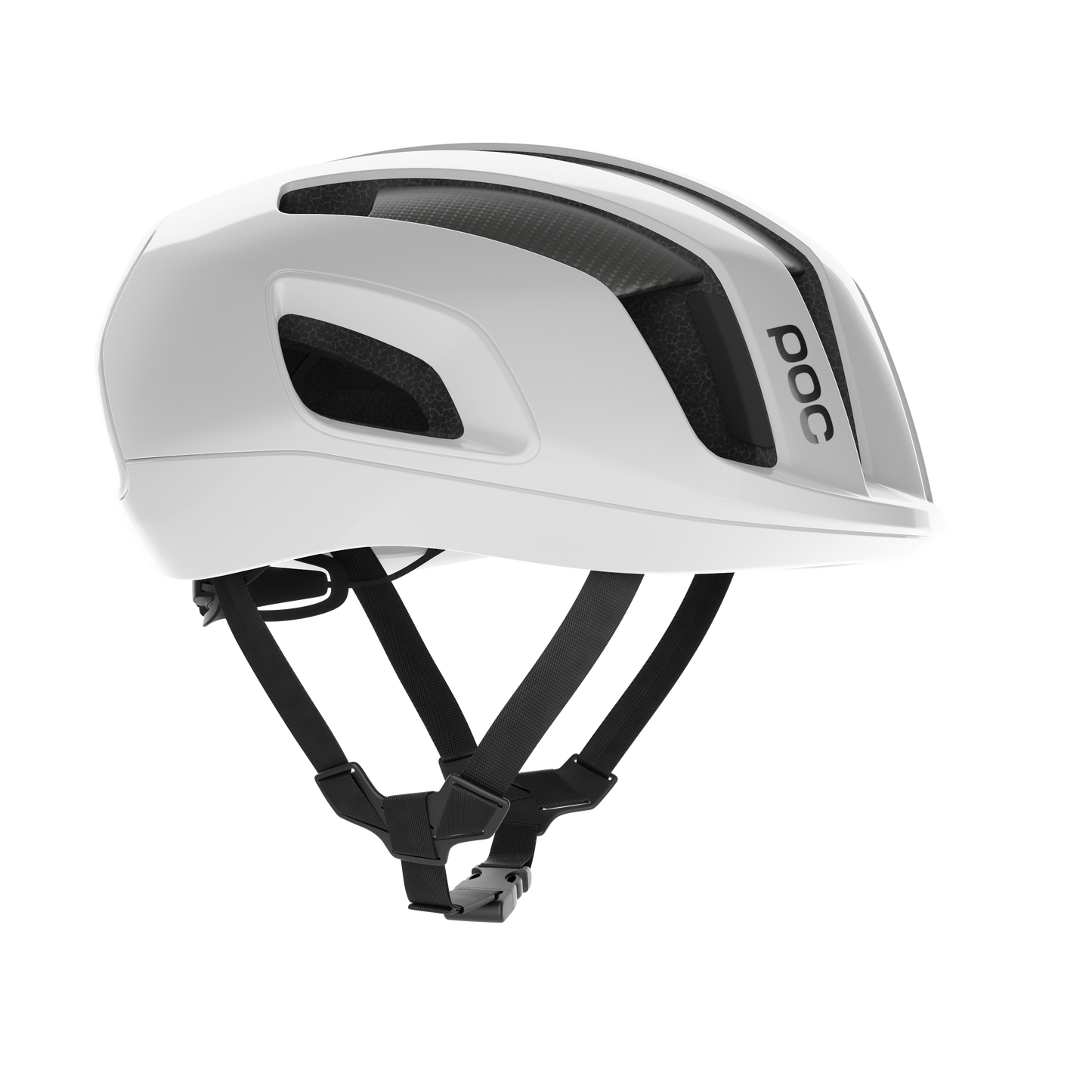 Capacete de estrada POC CYTAL CARBON Branco Mate