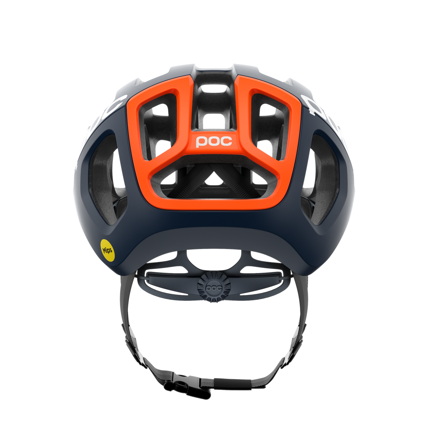 Capacete de estrada POC OMNE AIR MIPS Azul Marinho/Laranja Mate