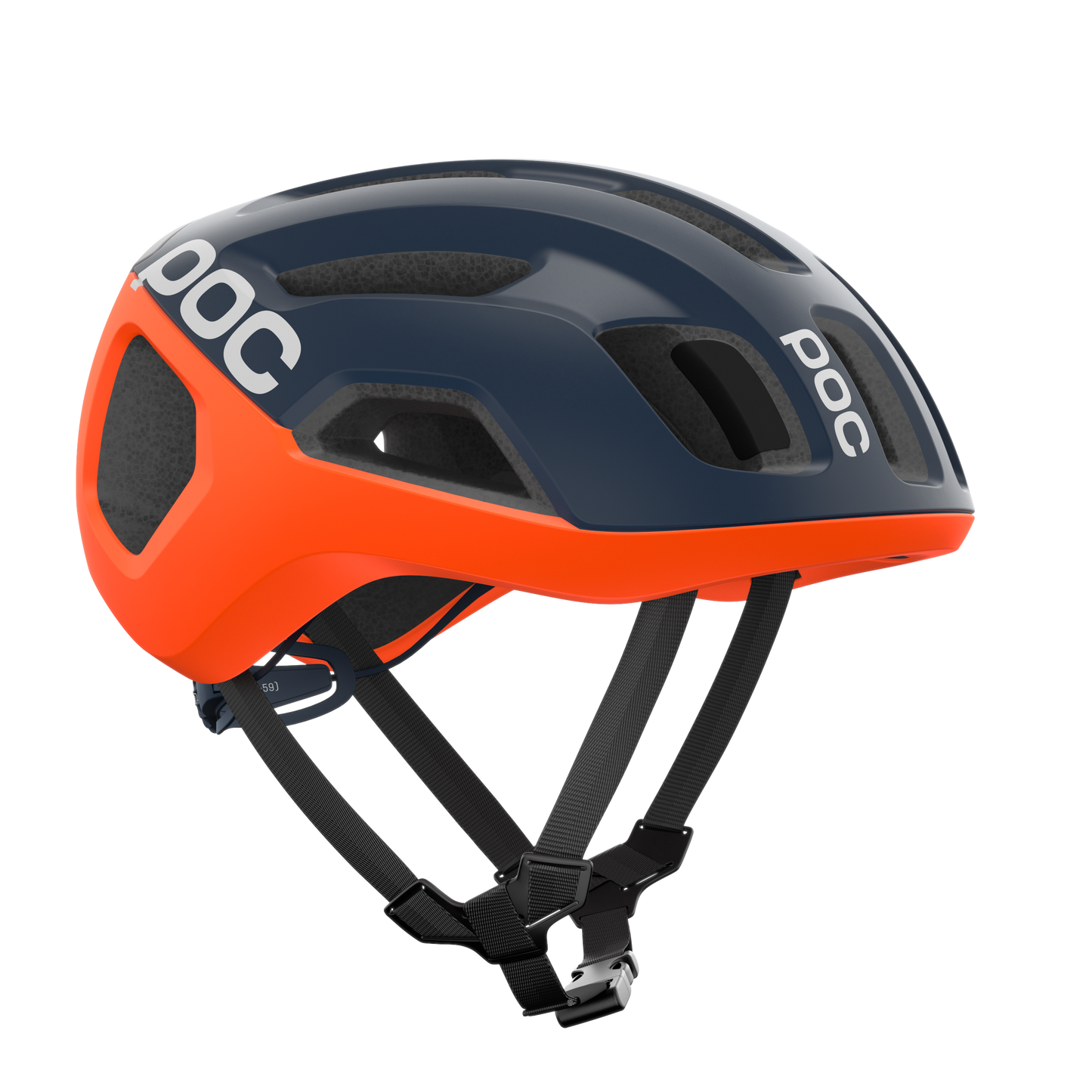 Capacete de estrada POC VENTRAL AIR MIPS Marinho/Laranja/Branco Mate
