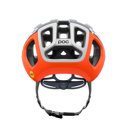 Capacete de Estrada POC VENTRAL AIR MIPS Azul-Marinho/Laranja/Branco Mate