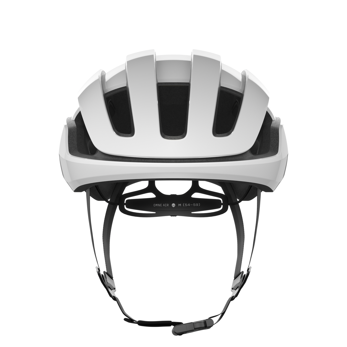 Capacete de estrada POC OMNE AIR MIPS Branco/Laranja Fluo