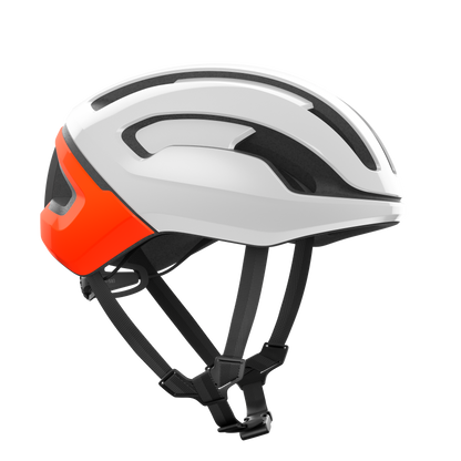 Capacete de Estrada POC OMNE AIR MIPS Branco/Laranja Fluorescente