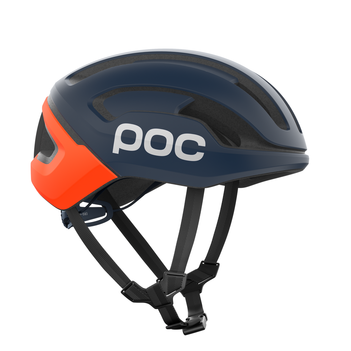 Capacete de estrada POC OMNE AIR MIPS Azul Marinho/Laranja Mate