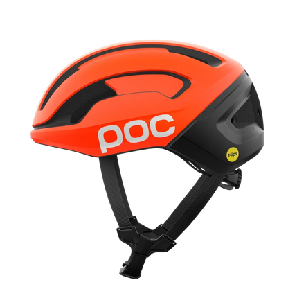 Capacete de Estrada POC OMNE BEACON MIPS Laranja/Preto Mate