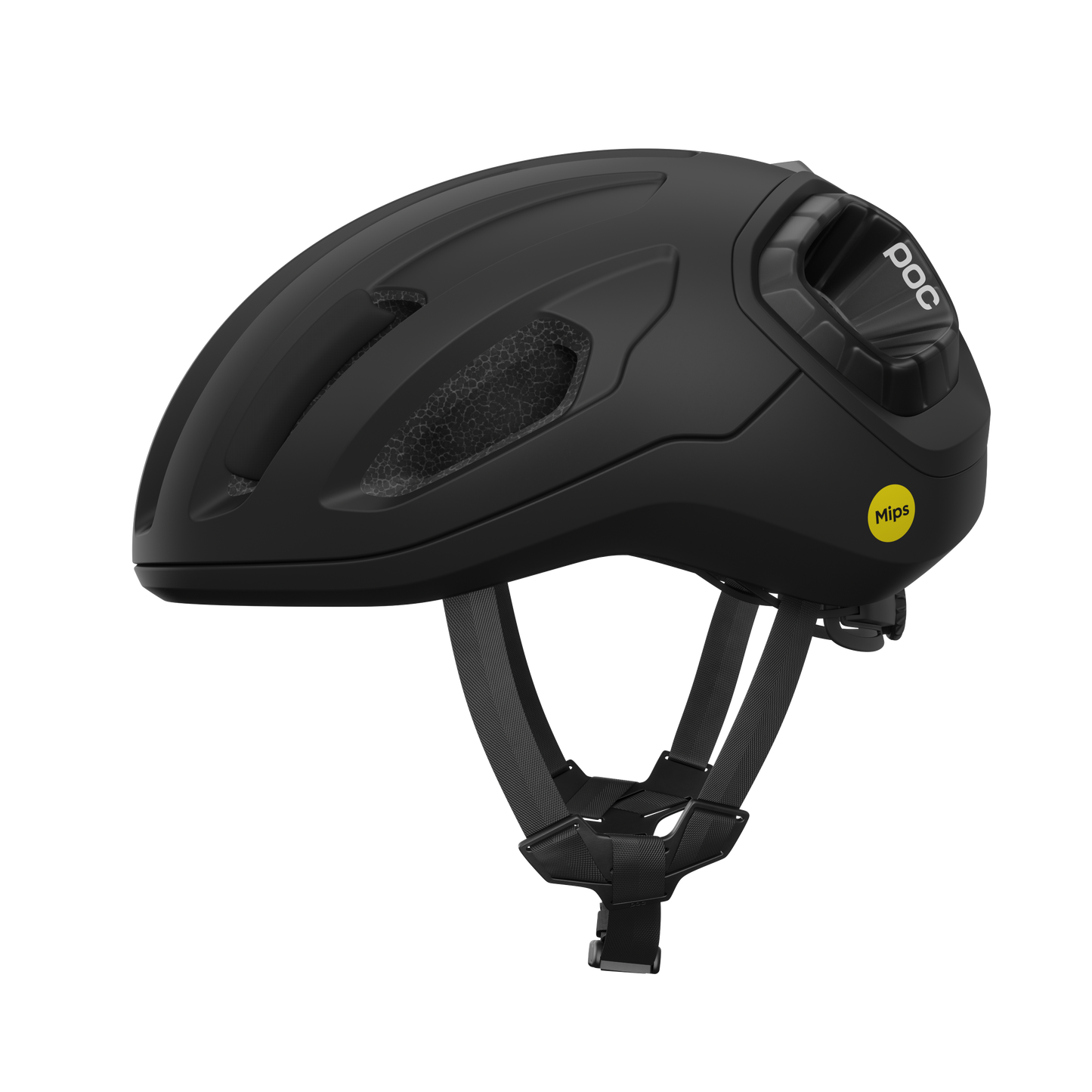 Capacete de estrada POC AMIDAL MIPS Preto Mate