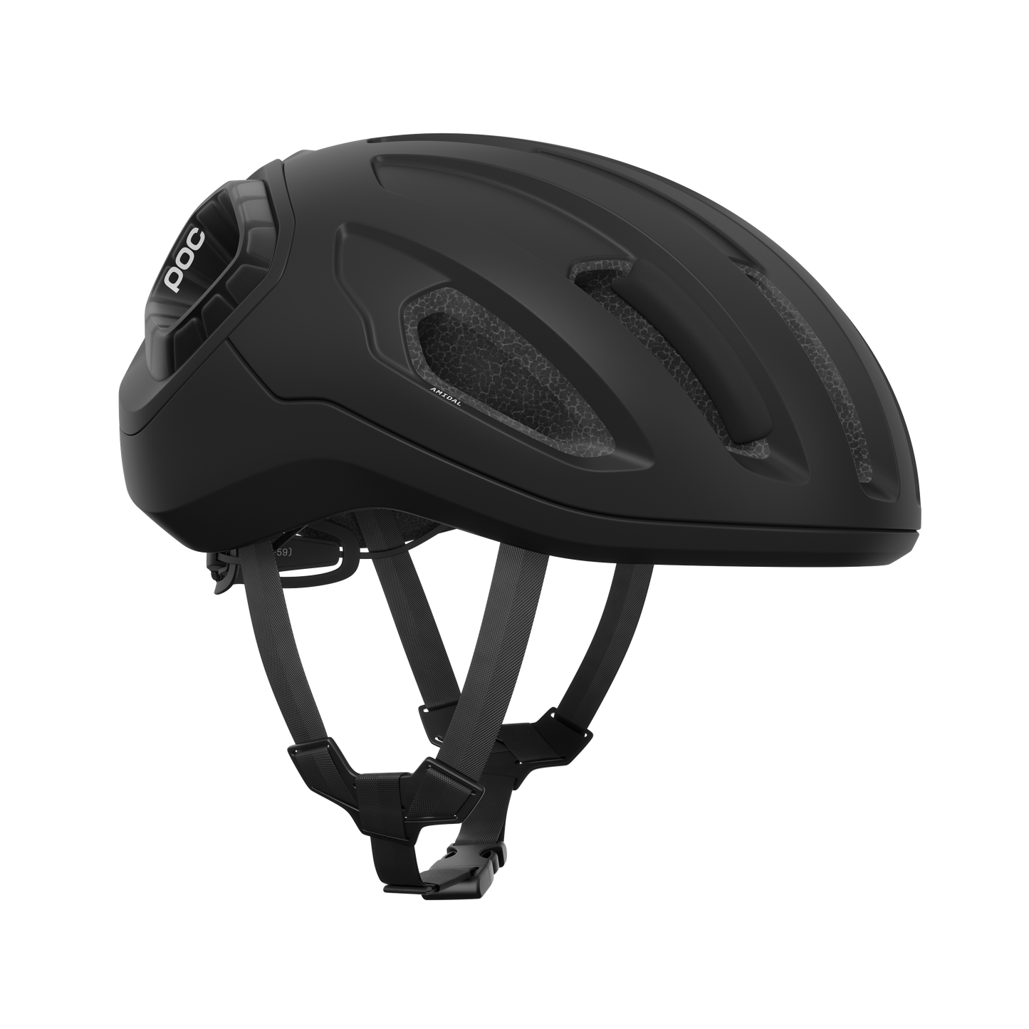 Capacete de estrada POC AMIDAL MIPS Preto Mate