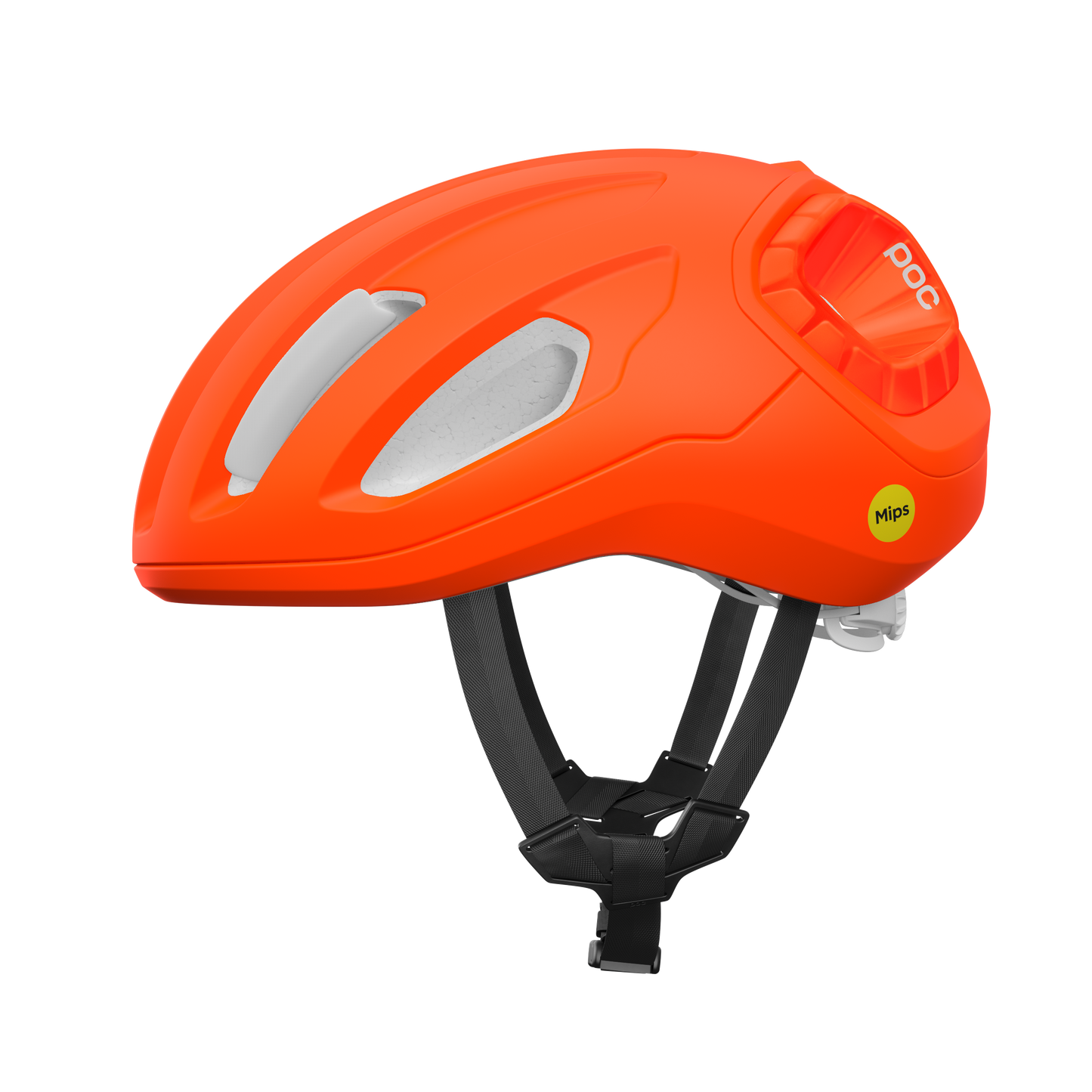 Capacete de estrada POC AMIDAL MIPS Laranja Fluo