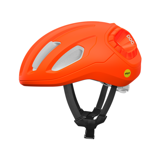 Capacete de estrada POC AMIDAL MIPS Laranja Fluo