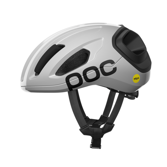 Capacete de estrada POC AMIDAL MIPS Branco/Preto Mate