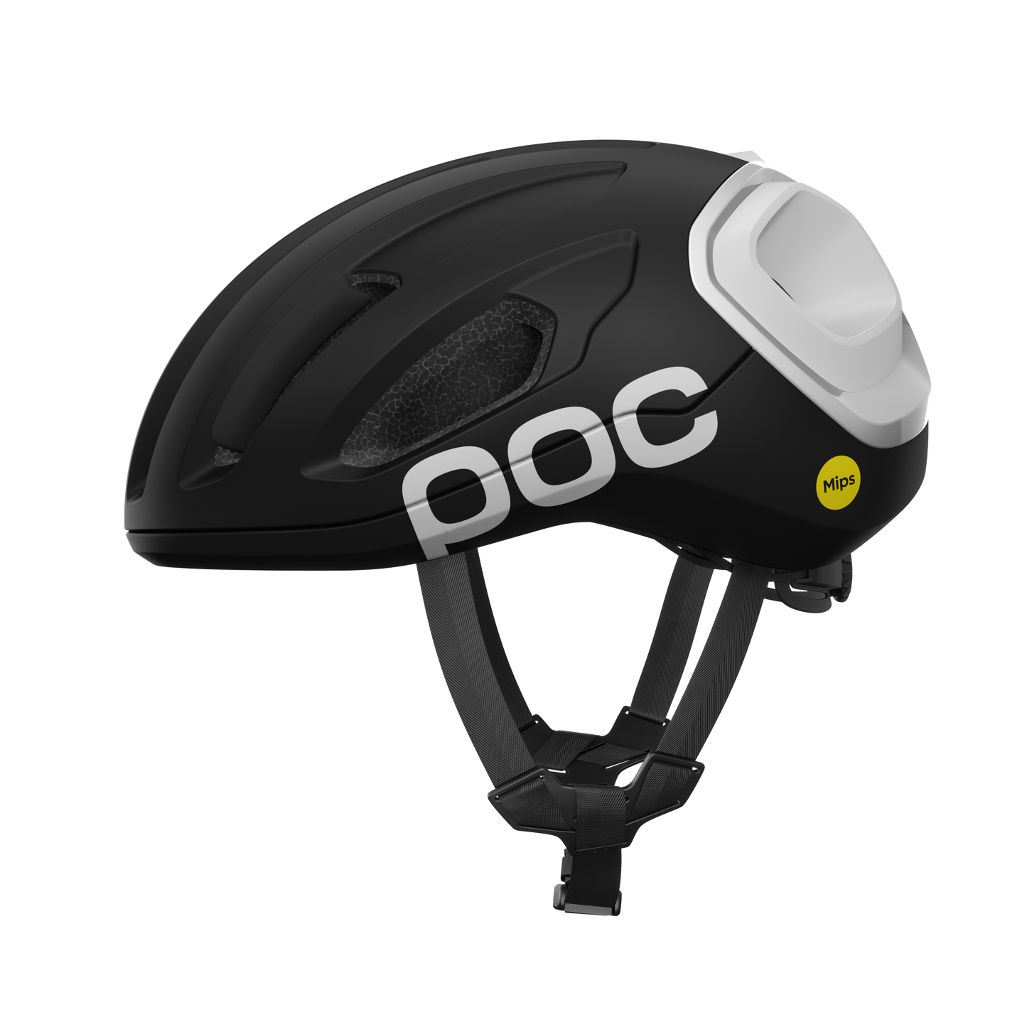 Capacete de estrada POC AMIDAL MIPS Preto Mate/Branco