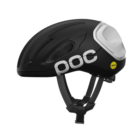 Capacete de estrada POC AMIDAL MIPS Preto Mate/Branco
