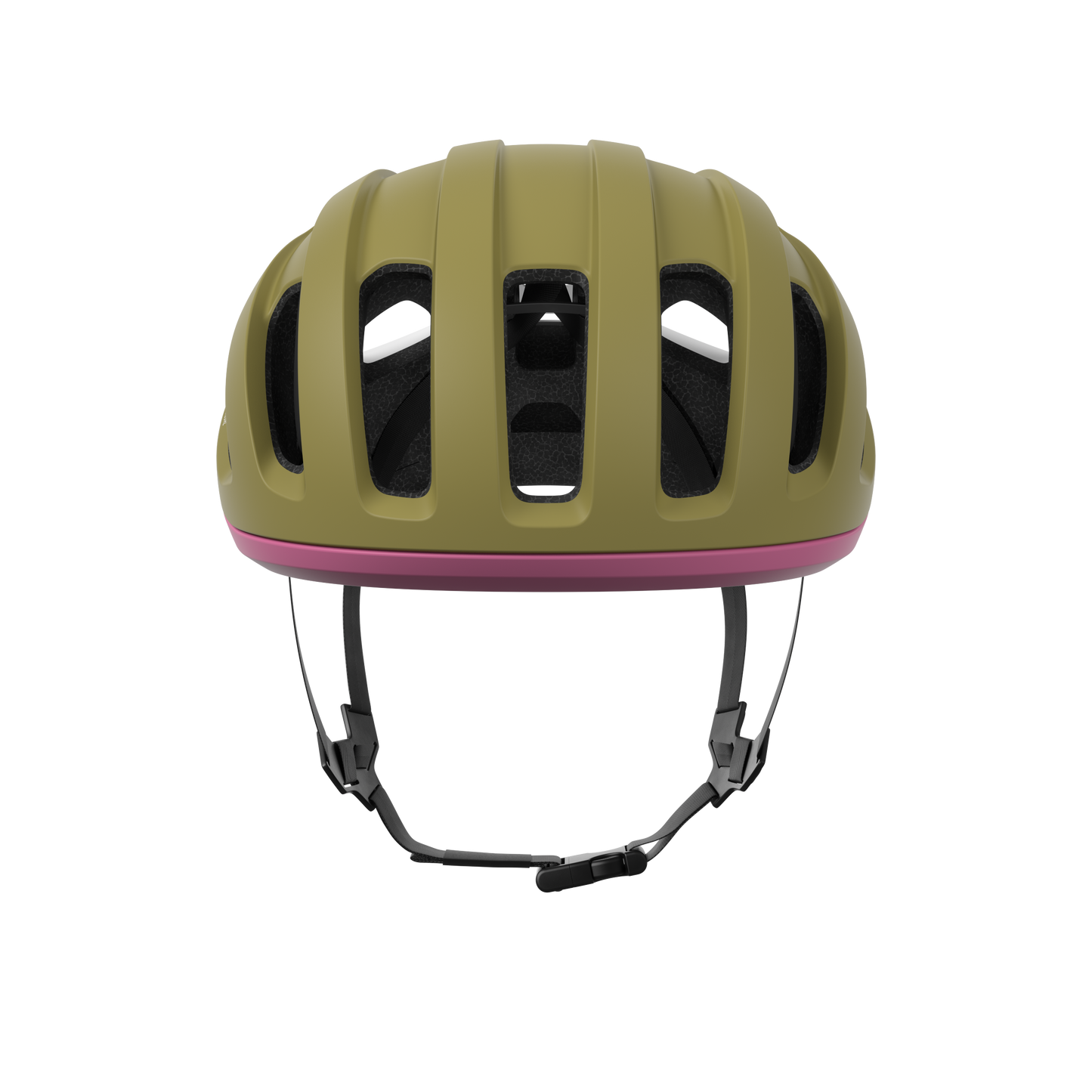 Capacete de estrada POC AMIDAL MIPS Cáqui/Rosa mate
