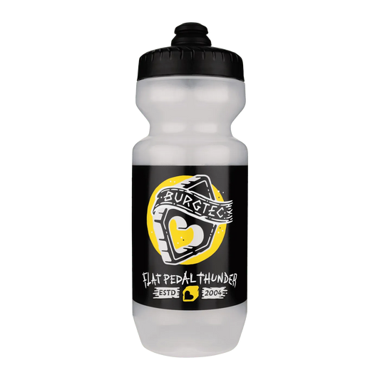 BURGTEC GUZZLE Flat Pedal Thunder Bottle Transparente