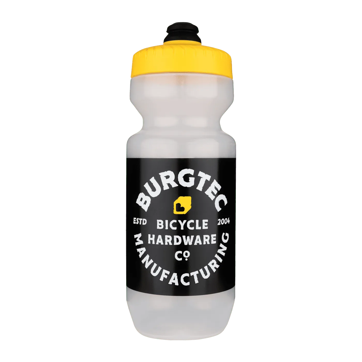 BURGTEC GUZZLE Carimbo Garrafa Transparente