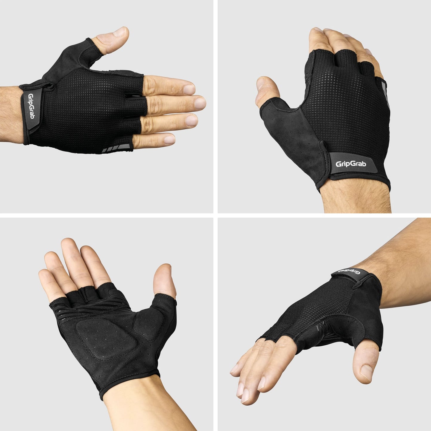 Luvas curtas GRIPGRAB EXPLR RC MAX Preto