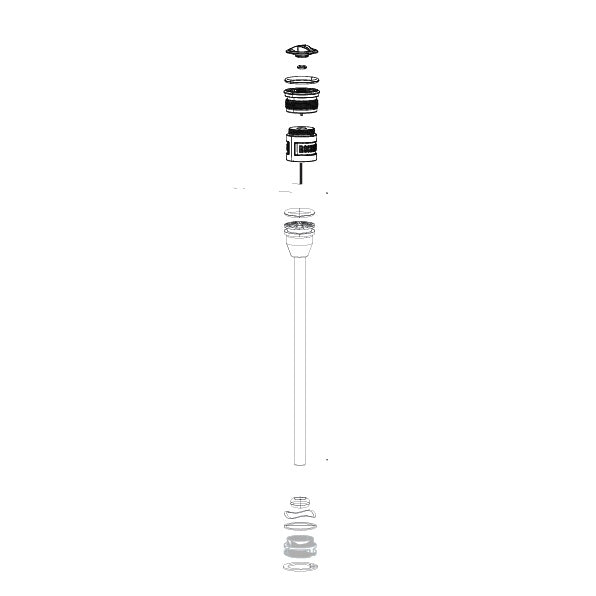 Kit de mola pneumática completo SOLO AIR ROCKSHOX 150 mm-27,5"/29" #11.4018.010.229
