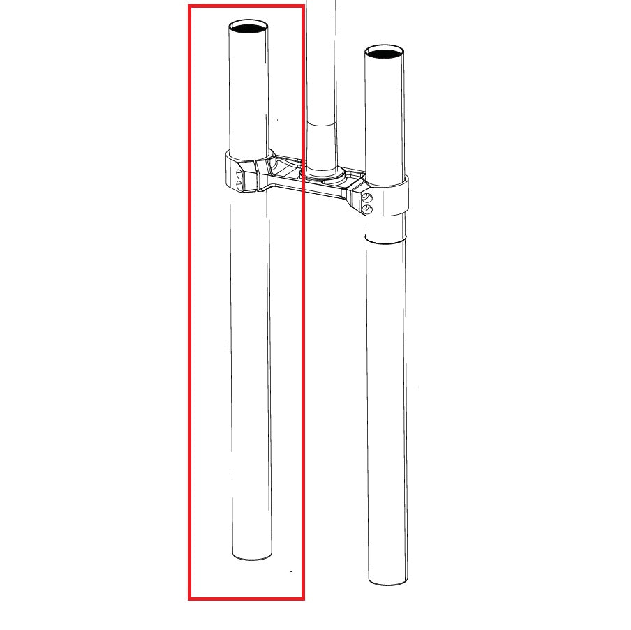 Êmbolo reto para forquilha ROCKSHOX BOXXER D1 (2024+)