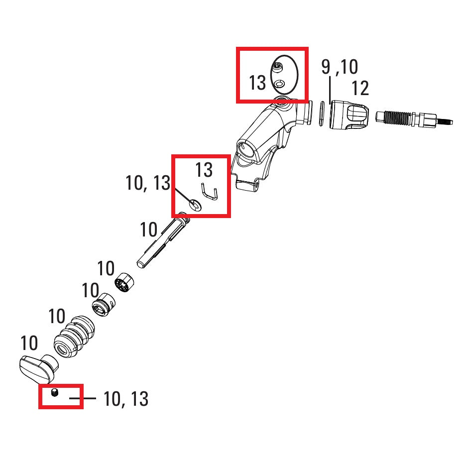 Kit de manutenção remota ROCKSHOX SID/REVELATION XLOC