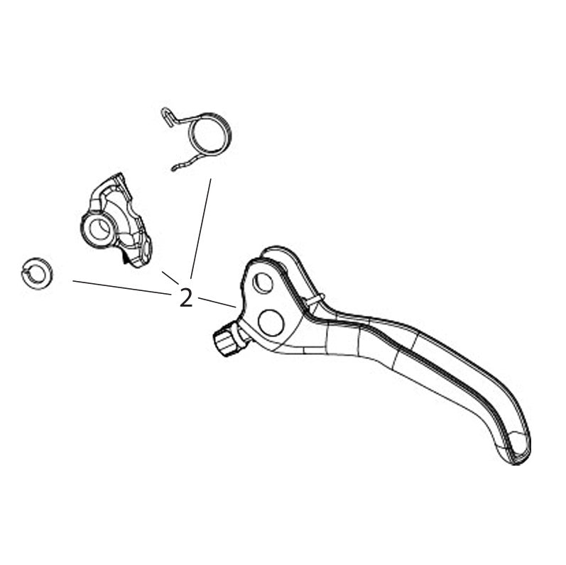 Alavanca de travão simples SRAM MAVEN BRONZE B1