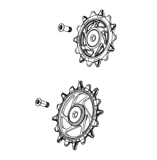Desviador Traseiro SRAM X0/GX T-TYPE EAGLE AXS / RIVAL XPLR E1 12 Velocidades