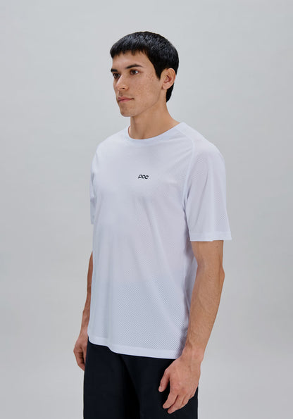 Maillot POC MOTION AIR Mangas Curtas Branco