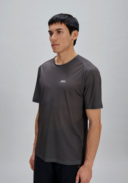 Maillot POC MOTION AIR Mangas Curtas Cinzento