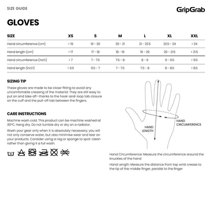Luvas Curtas GRIPGRAB RIDE RC MAX Amarelo